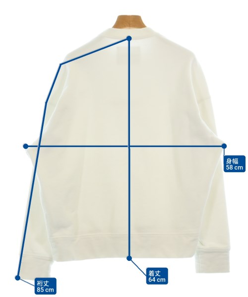 JIL SANDER +（ジルサンダープラス）スウェット 白 サイズ:XS レディース/2200653727042