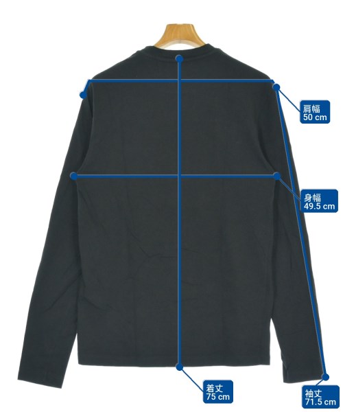 JIL SANDER +（ジルサンダープラス）Tシャツ・カットソー 黒 サイズ:S メンズ/2200701146030