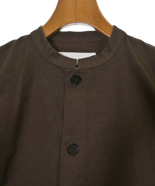 JIL SANDER +（ジルサンダープラス）カジュアルシャツ 茶 サイズ:32(XXS位) レディース/2200705599306