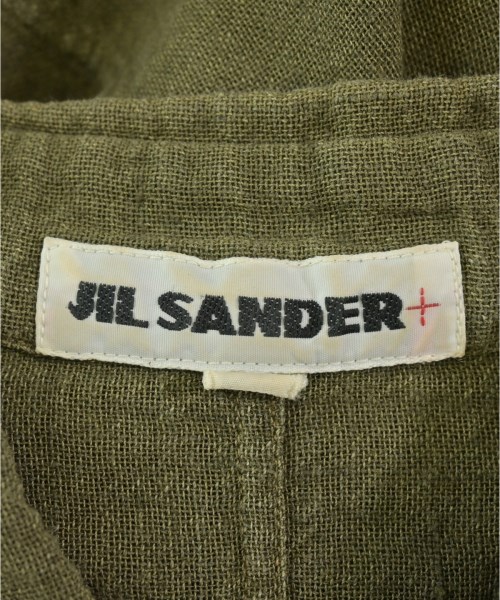 JIL SANDER +（ジルサンダープラス）カジュアルシャツ カーキ サイズ:34(XXS位) レディース/2200699760065