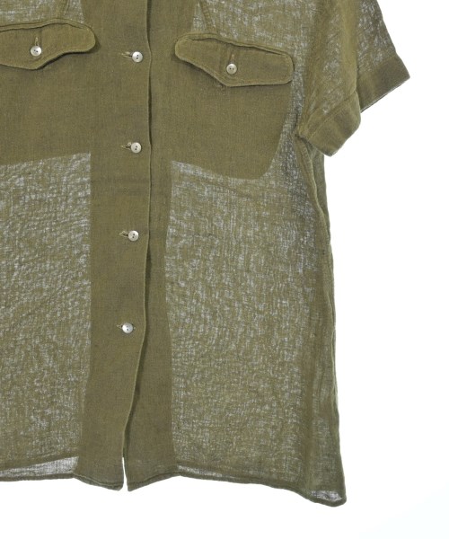 JIL SANDER +（ジルサンダープラス）カジュアルシャツ カーキ サイズ:34(XXS位) レディース/2200699760065