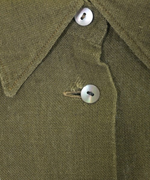 JIL SANDER +（ジルサンダープラス）カジュアルシャツ カーキ サイズ:34(XXS位) レディース/2200699760065