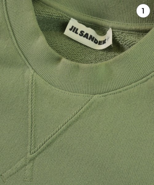 JIL SANDER +（ジルサンダープラス）スウェット 緑 サイズ:M メンズ/2200705490160