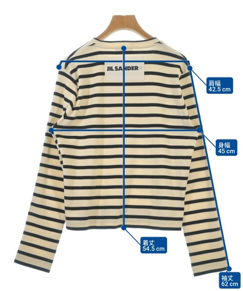 JIL SANDER +（ジルサンダープラス）Tシャツ・カットソー 白 サイズ:XL レディース/2200708217016