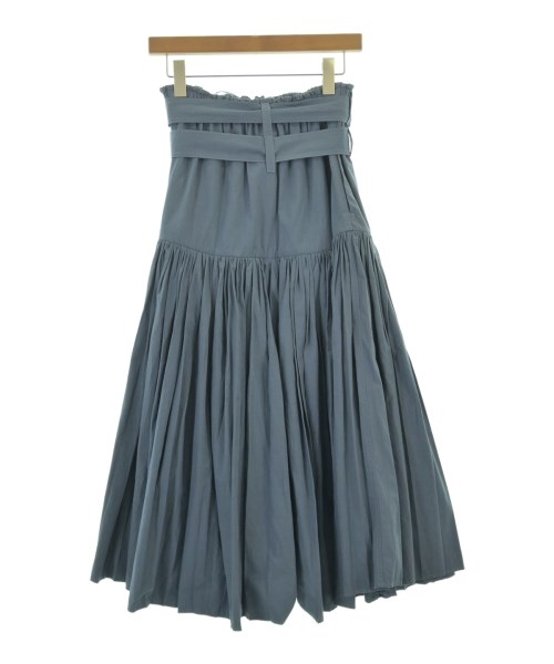 JIL SANDER +（ジルサンダープラス）ロング・マキシ丈スカート 青 サイズ:32(XXS位) レディース/2200709808688