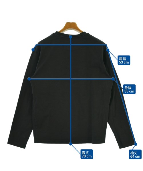 JIL SANDER +（ジルサンダープラス）Tシャツ・カットソー 黒 サイズ:M メンズ/2200659712035