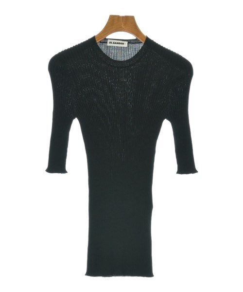 JIL SANDER +(ジルサンダープラス)ニット・セーター 黒 サイズ:36(XS位)/2200670775040