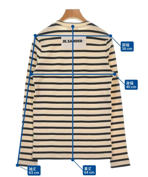 JIL SANDER +（ジルサンダープラス）Tシャツ・カットソー ベージュ サイズ:XS レディース/2200670505081