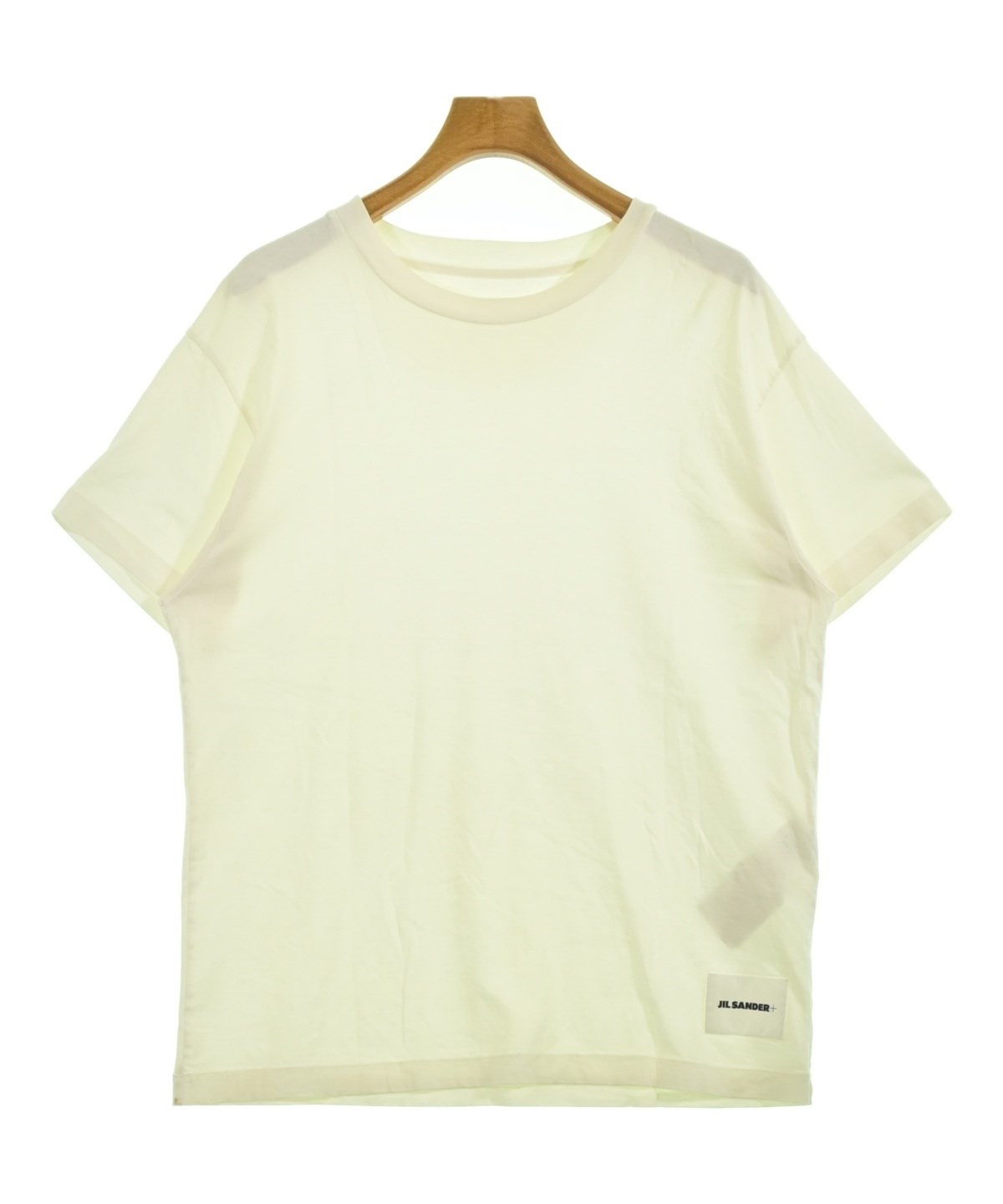 JIL SANDER +（ジルサンダープラス）Tシャツ・カットソー 白 サイズ:L