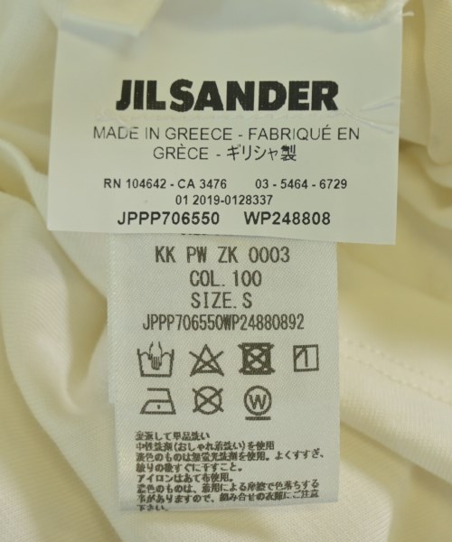JIL SANDER +（ジルサンダープラス）Tシャツ・カットソー 白 サイズ:S レディース/2200729908078