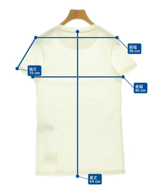 JIL SANDER +（ジルサンダープラス）Tシャツ・カットソー 白 サイズ:S レディース/2200729908078