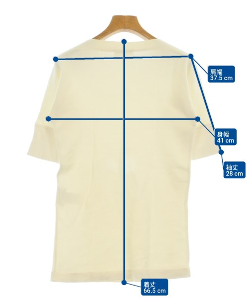 JIL SANDER +（ジルサンダープラス）Tシャツ・カットソー 白 サイズ:M レディース/2200730072348
