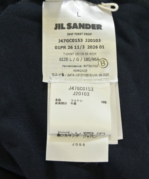 JIL SANDER +（ジルサンダープラス）Tシャツ・カットソー 紺 サイズ:L メンズ/2200731718085