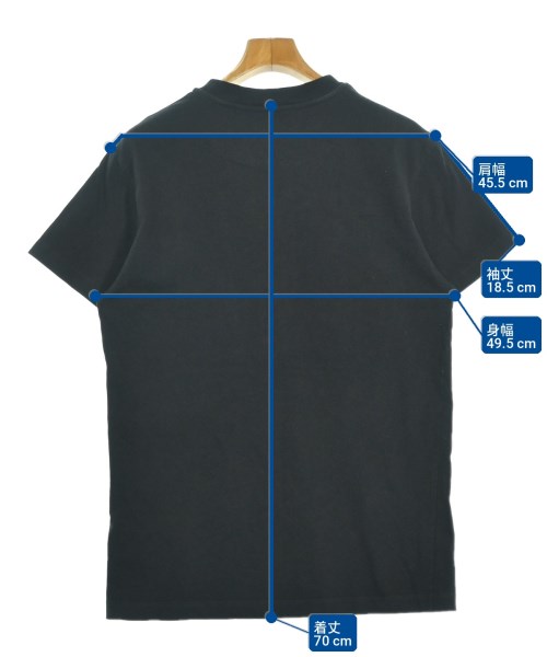 JIL SANDER +（ジルサンダープラス）Tシャツ・カットソー 黒 サイズ:L メンズ/2200733456022