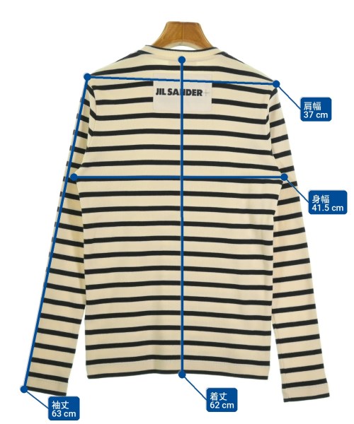 JIL SANDER +（ジルサンダープラス）Tシャツ・カットソー 白 サイズ:S レディース/2200722680025