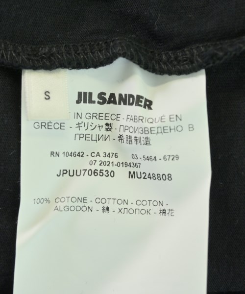 JIL SANDER +（ジルサンダープラス）Tシャツ・カットソー 黒 サイズ:S メンズ/2200723698050