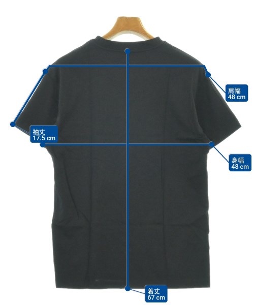 JIL SANDER +（ジルサンダープラス）Tシャツ・カットソー 黒 サイズ:S メンズ/2200723698050