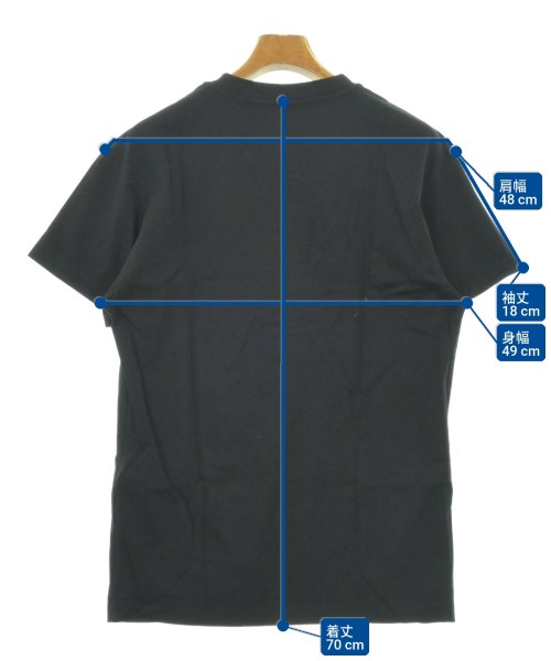 JIL SANDER +（ジルサンダープラス）Tシャツ・カットソー 黒 サイズ:S メンズ/2200723698067