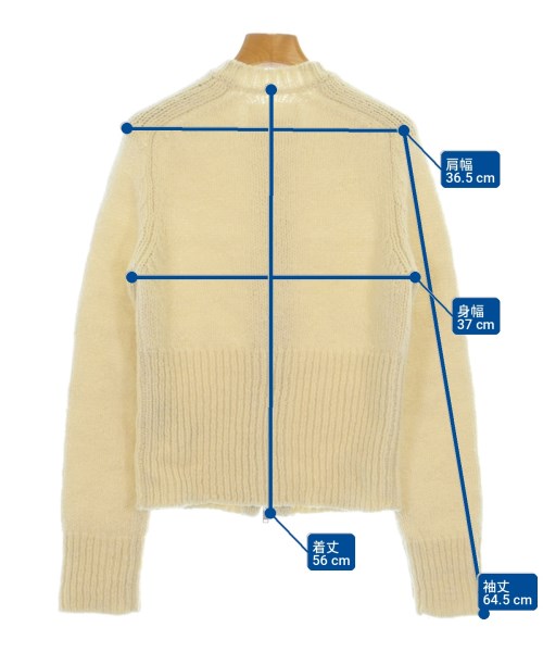 JIL SANDER +（ジルサンダープラス）ニット・セーター 白 サイズ:34(XS位) レディース/2200725928018