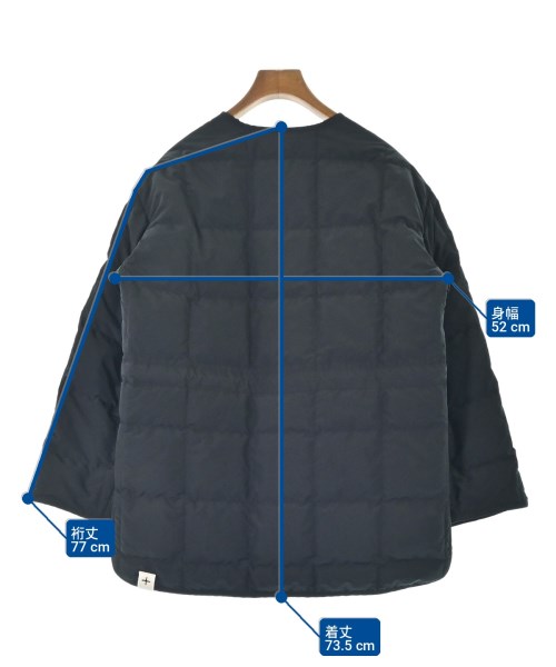 JIL SANDER +（ジルサンダープラス）ダウンジャケット/ダウンベスト 黒 サイズ:30(XXS位) レディース/2200727671035