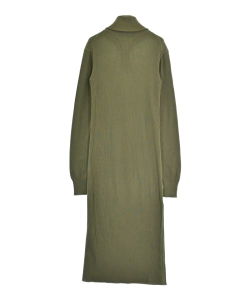 JIL SANDER +（ジルサンダープラス）ワンピース カーキ サイズ:34(XS位) レディース/2200686722052