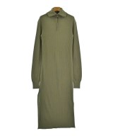 JIL SANDER +（ジルサンダープラス）ワンピース カーキ サイズ:34(XS位) レディース/2200686722052