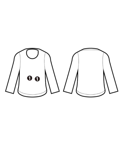 JIL SANDER +（ジルサンダープラス）Tシャツ・カットソー 紺 サイズ:L レディース/2200682281119