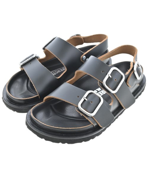 JIL SANDER +(ジルサンダープラス)サンダル 黒 サイズ:23cm/2200683843040