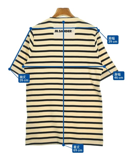 JIL SANDER +（ジルサンダープラス）Tシャツ・カットソー ベージュ サイズ:L レディース/2200685128039