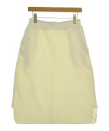JIL SANDER +（ジルサンダープラス）ひざ丈スカート 白 サイズ:S レディース/2200689648106