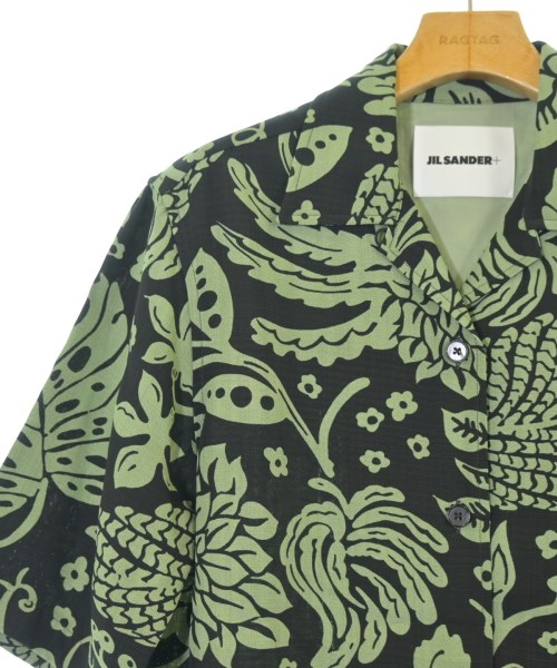 JIL SANDER +（ジルサンダープラス）カジュアルシャツ 緑 サイズ:32(XXS位) レディース/2200689770012