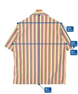JIL SANDER +（ジルサンダープラス）カジュアルシャツ 赤 サイズ:50(XL位) メンズ/2200690021011