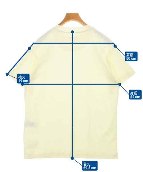 JIL SANDER +（ジルサンダープラス）Tシャツ・カットソー 黄 サイズ:L メンズ/2200690341034