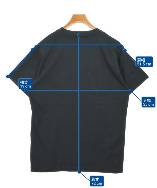 JIL SANDER +（ジルサンダープラス）Tシャツ・カットソー 黒 サイズ:L メンズ/2200690341041