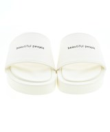 beautiful people feels（ビューティフルピープルフィールズ）サンダル 白 サイズ:S(25cm位) メンズ/2200370722450
