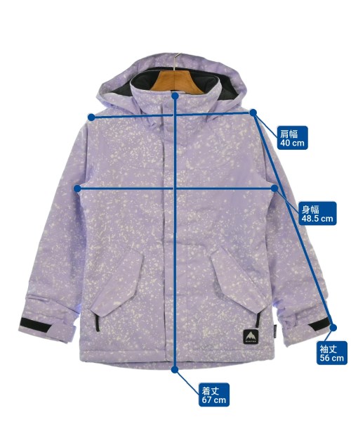 BURTON（バートン）その他 紫 サイズ:130(9T-10T) キッズ/2200622607306