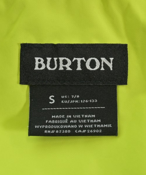 BURTON（バートン）その他 緑 サイズ:S(100cm位) キッズ/2200643284104