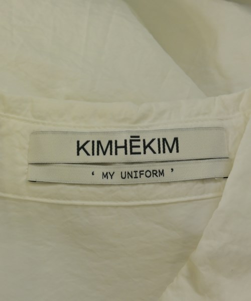 KIMHEKIM（キムヘキム）カジュアルシャツ 白 サイズ:38(S位) メンズ/2200718763053