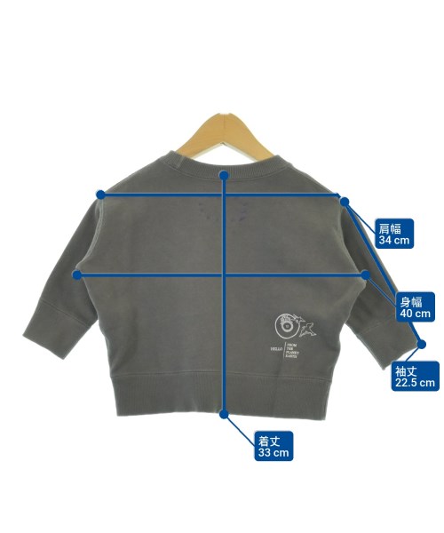 R.H.Vintage（ロンハーマンヴィンテージ）Tシャツ・カットソー グレー サイズ:S(100cm位) キッズ/2200687000203