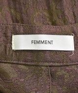 FEMMENT（ファモン）シャツワンピース 茶 サイズ:F レディース/2200615685021