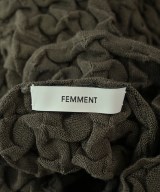 FEMMENT（ファモン）Tシャツ・カットソー 茶 サイズ:3(L位) レディース/2200677150086