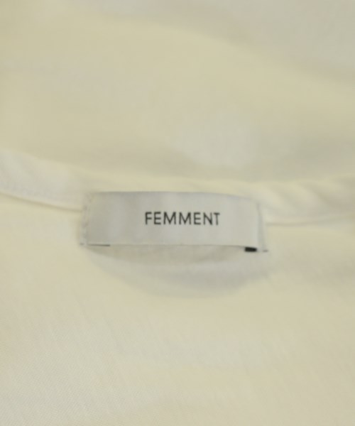 FEMMENT（ファモン）ノースリーブ 白 サイズ:1(S位) レディース/2200687609048