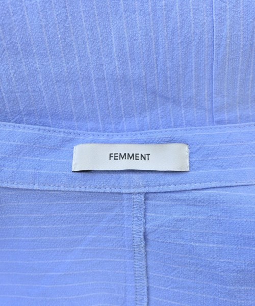 FEMMENT（ファモン）ワンピース 青 サイズ:3(L位) レディース/2200655679035