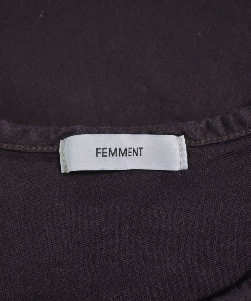 FEMMENT（ファモン）Tシャツ・カットソー 紫 サイズ:3(L位) レディース/2200723476016