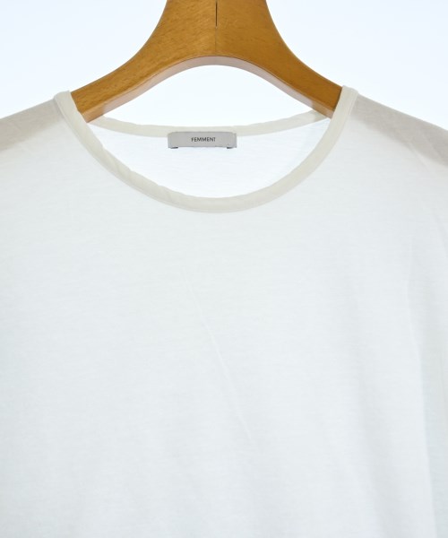 FEMMENT（ファモン）Tシャツ・カットソー 白 サイズ:1(S位) レディース/2200723476047