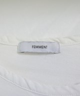 FEMMENT（ファモン）Tシャツ・カットソー 白 サイズ:1(S位) レディース/2200723476047