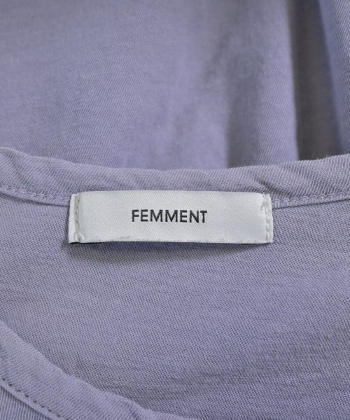 FEMMENT（ファモン）Tシャツ・カットソー 紫 サイズ:1(S位) レディース/2200723476061
