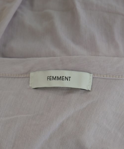 FEMMENT（ファモン）Tシャツ・カットソー 紫 サイズ:3(L位) レディース/2200720470031