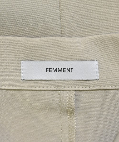 FEMMENT（ファモン）カジュアルシャツ ベージュ サイズ:1(S位) レディース/2200680622150