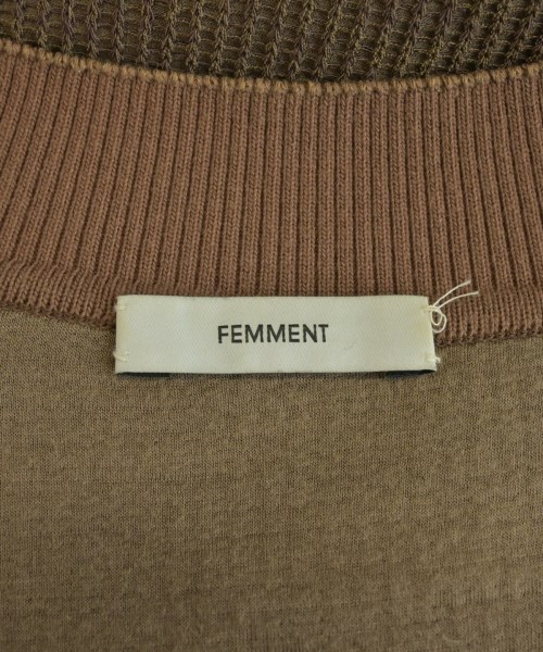 FEMMENT（ファモン）ベスト 茶 サイズ:-(M位) レディース/2200688787028